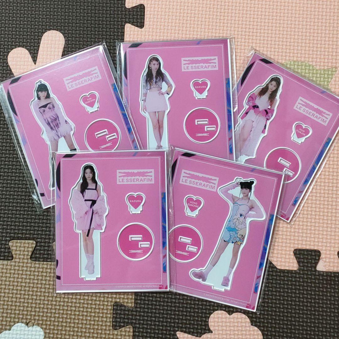 LE SSERAFIM【 FEARLESS 】公式グッズ アクスタ コンプセット - メルカリ