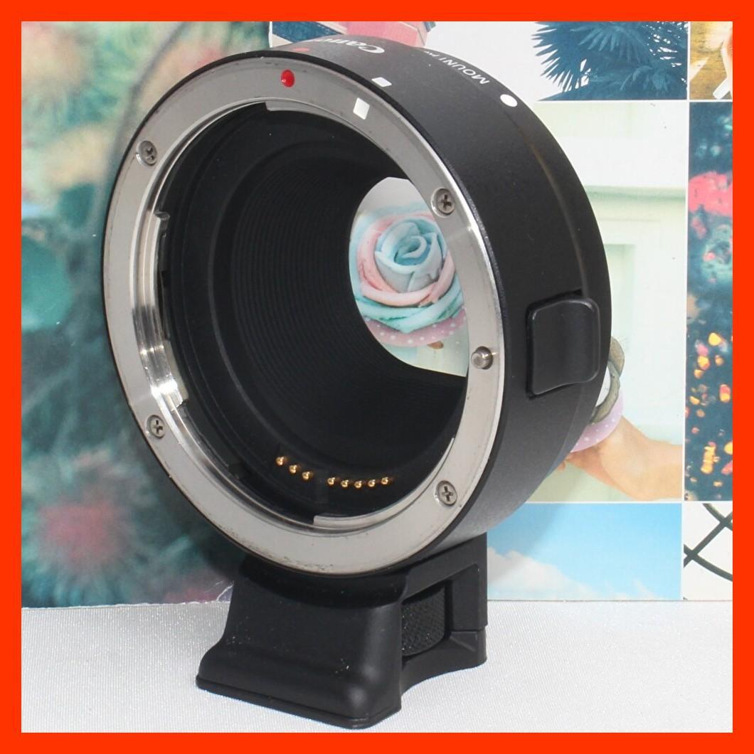 ✨超便利✨❤️CANON EOS EF-M ミラーレス用 マウントアダプター