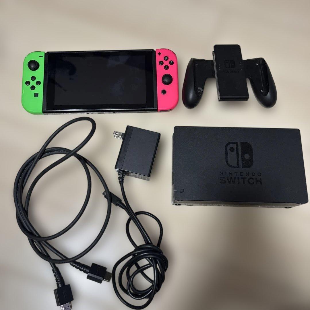 【動作確認済】Switch 本体　任天堂 動作確認済】Nintendo Switch 本体のみ 任天堂 ゲーム機 - メルカリ