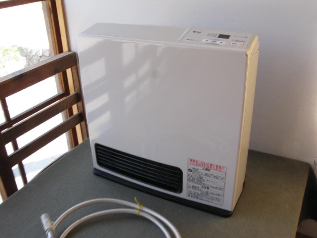 ☆　Rinnai　ガスファンヒーター　LPガス用　昭和レトロ　☆ ガスファンヒーター － リンナイ