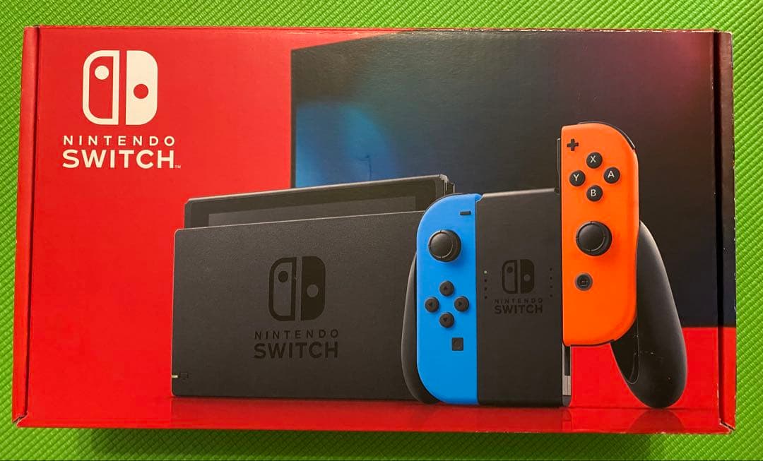 Nintendo Switch 本体 青/オレンジ　 未使用・未開封・新品 新品 未使用Nintendo Switch 本体 青/オレンジ - メルカリ