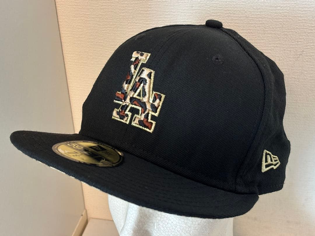 キャップ/ニューエラ/LA/ドジャース/帽子/レオパード/ゴールド/ヒョウ