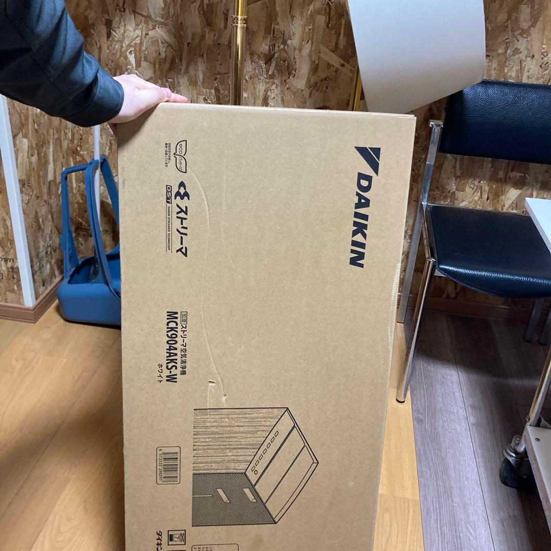 DAIKIN ストリーマ空気清浄機 MCK904AKS-W ホワイト ダイキン 空気清浄機 加湿機能付 MCK904AKS-W : ケーズデンキ Yahoo