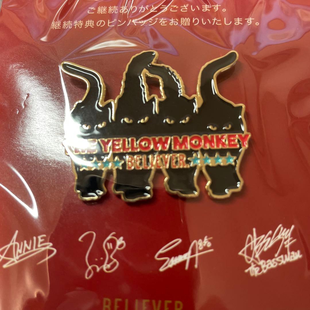 THE YELLOW MONKEY BELIEVER ピンバッジ - メルカリ