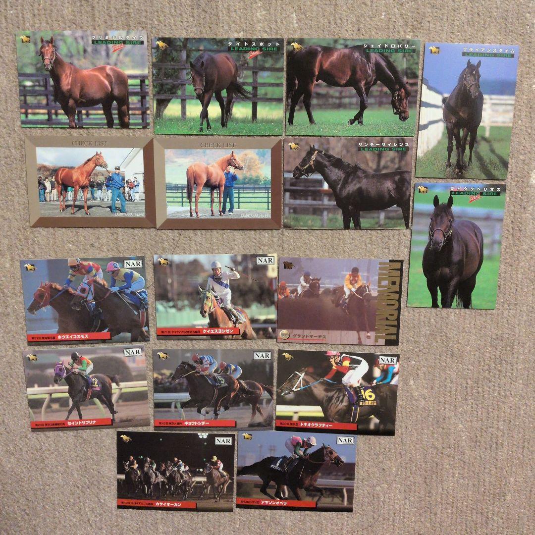 競走馬トレーディングカード 16枚セット - メルカリ