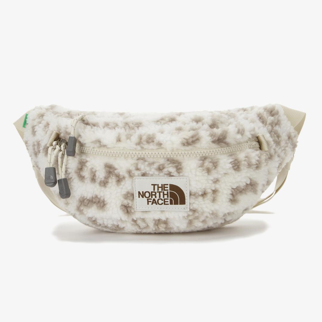 海外！ノースフェイス　ボディバッグ　ショルダーバッグ　レオパード柄　ベージュ ホワイトレーベル クロスバッグ WL CROSS BAG ショルダーバッグ ヒョウ