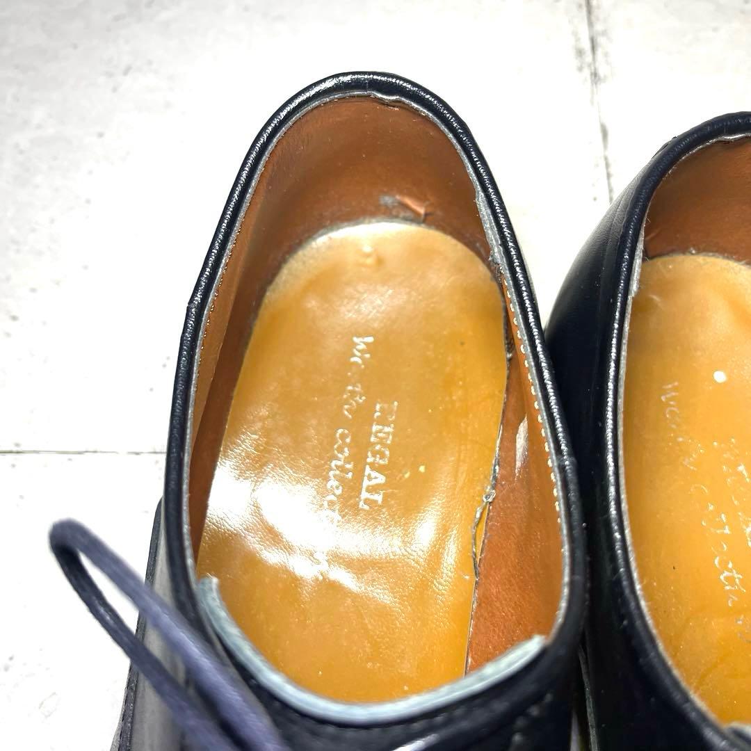 リーガル】ストレートチップ V075 内羽♡ブラック 25EEE - メルカリ