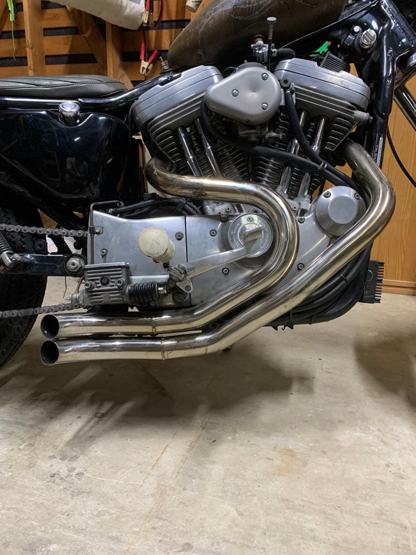 スポーツスター　ワンオフ　マフラー　〜03 ハーレー ハーレー スポーツスター ショットガン -03 マフラー 検）XL1200 883