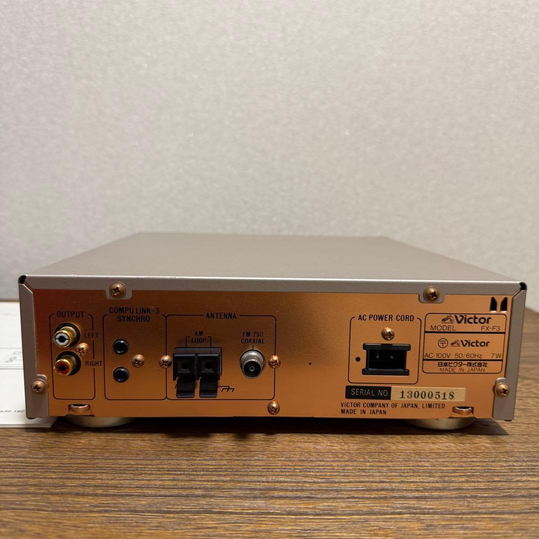 美品 ビクター アンプ AX-F3 ステレオチューナー FX-F3 Victor