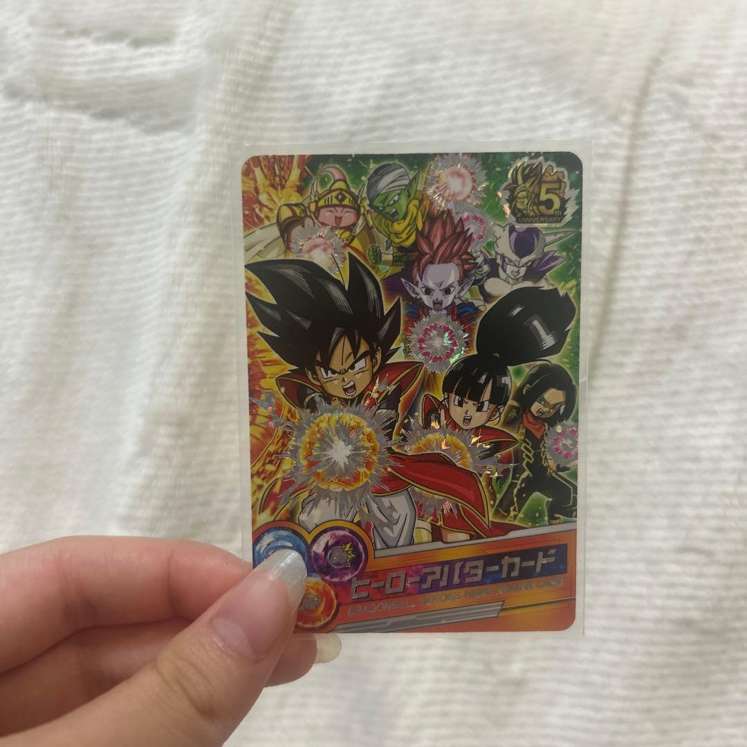 スーパードラゴンボールヒーローズ ヒーローアバターカード 6枚セット