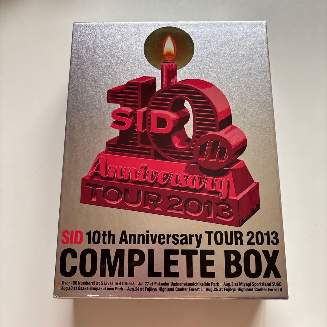 SID10th Anniversary TOUR2013COMPLETE BOX - メルカリ