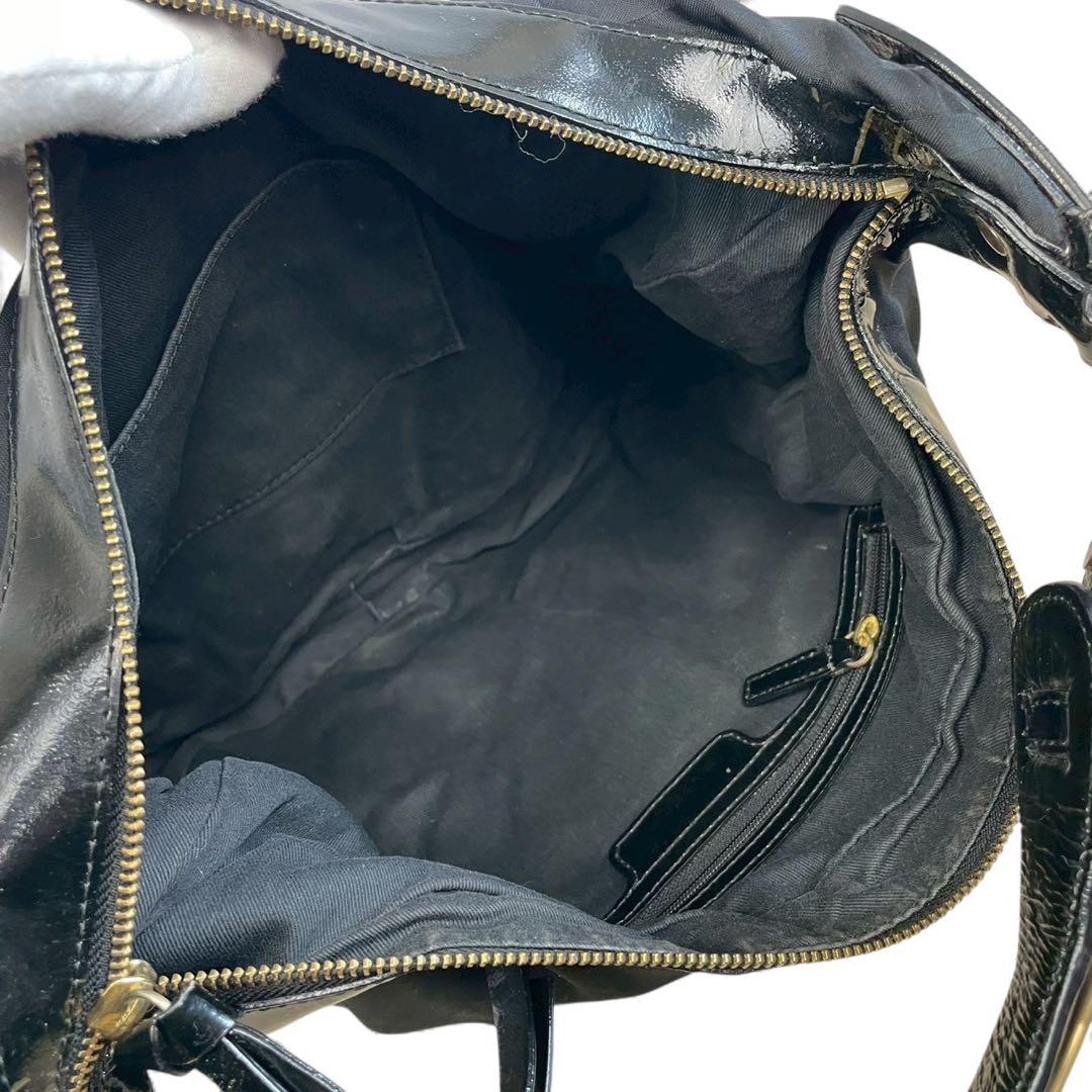 美品 ジバンシィ ワンショルダーバッグ ホーボー 4Gロゴ ナイロン