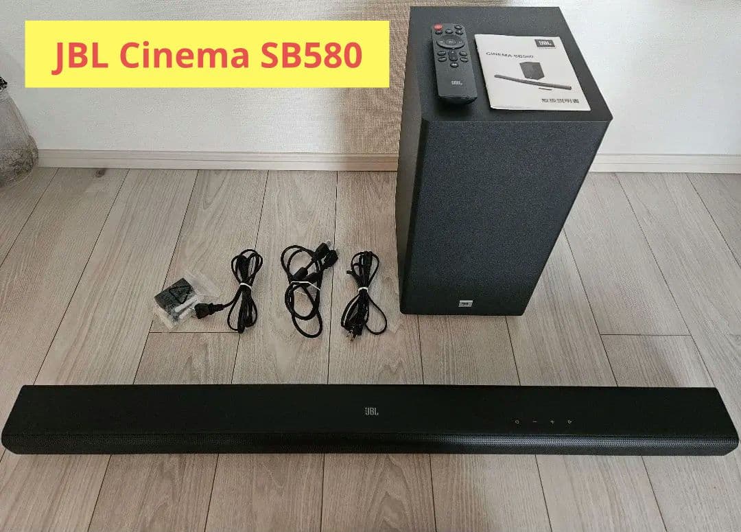 JBL Cinema SB580　サウンドバー　2024年モデル JBL Cinema SB580 | 3.1 Channel Soundbar with Virtual Dolby Atmos