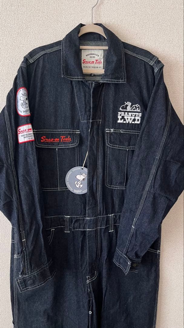 Snap-on スヌーピー つなぎ Peanuts L.W.D. スナップオン スナップオン スヌーピー つなぎ 新品 限定品 - メルカリ