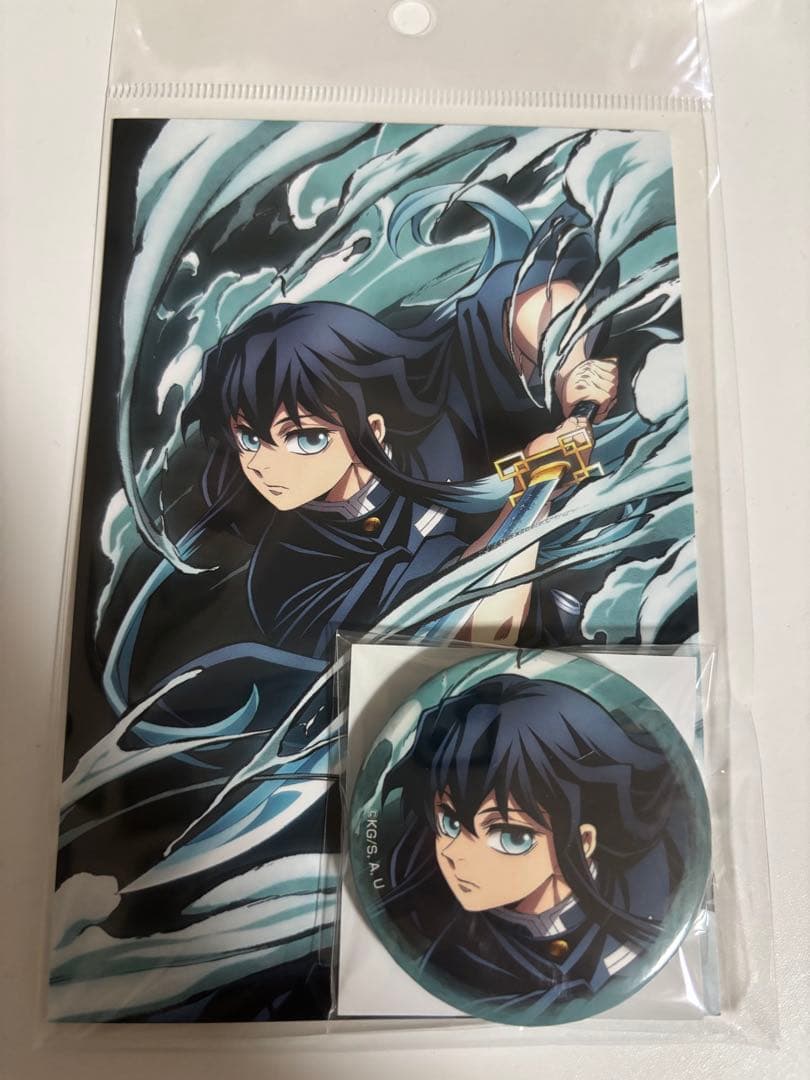 鬼滅の刃 全集中展 缶バッジ＆ポストカードセット 時透無一郎 - メルカリ