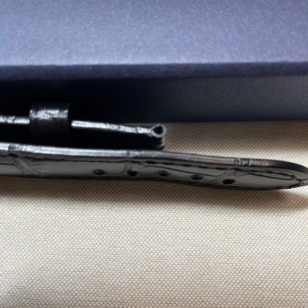 PANERAI ブラック 純正 アリゲーター ベルト パネライ XS 未使用