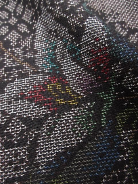 未着用に近い！純泥染＊7マルキ＊本場奄美大島紬＊オシャレ＊着物