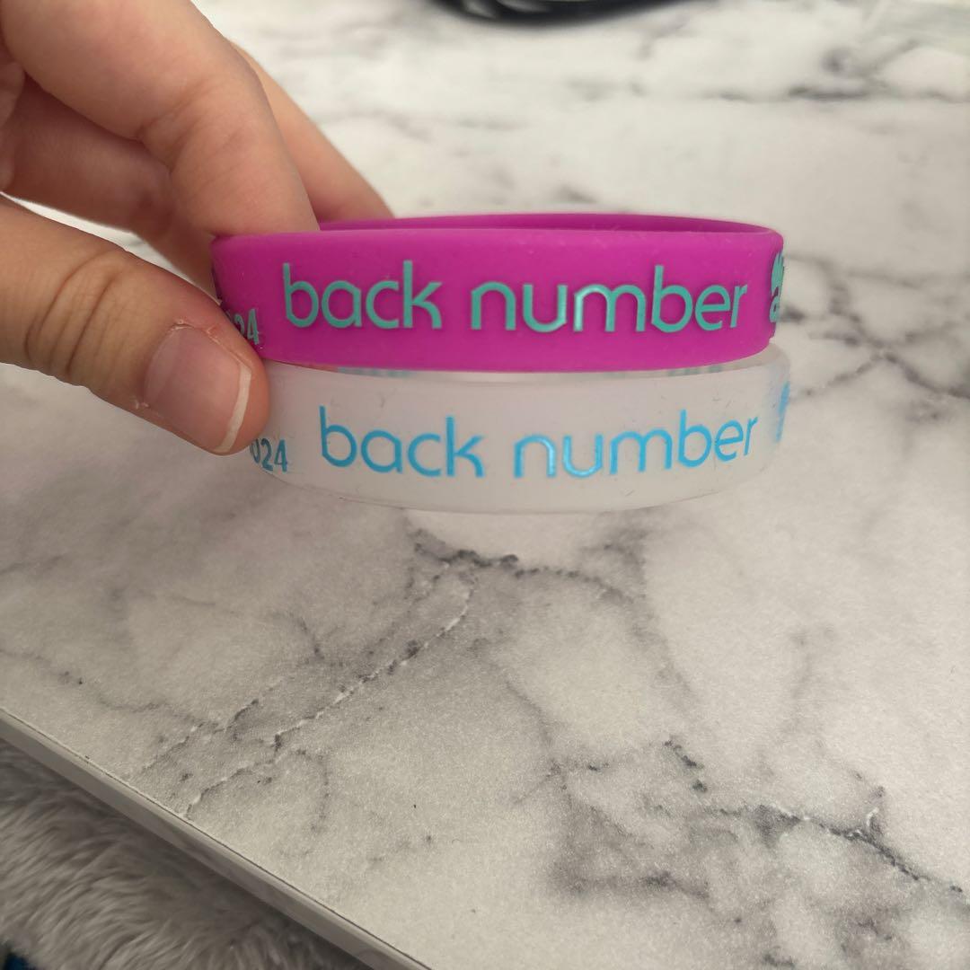 back number ラバーバンド 2色セット - メルカリ