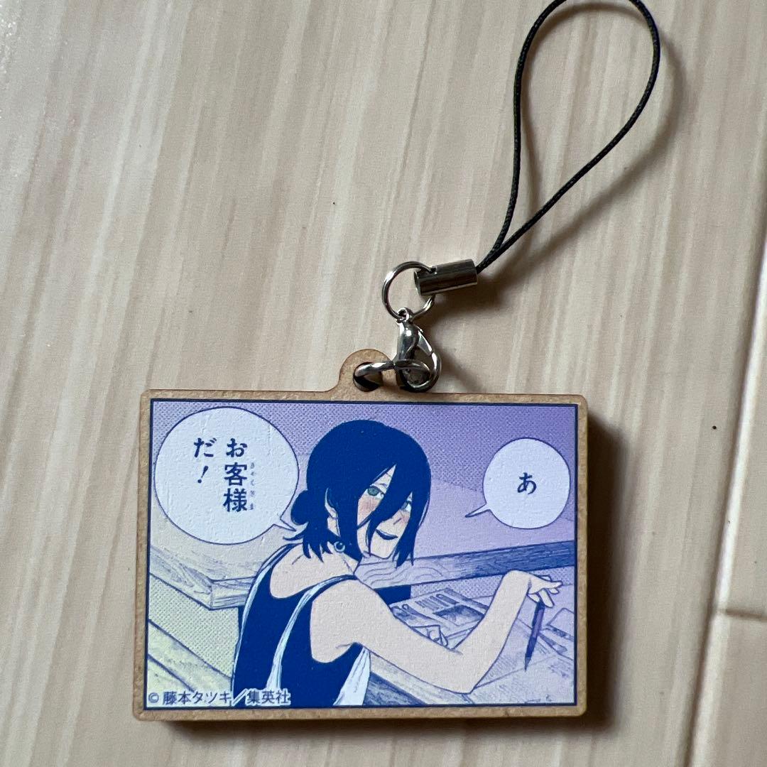 チェンソーマン　トレーディング木札ストラップ Part2 レゼ グッズ-ストラップ】チェンソーマン トレーディング木札ストラップ