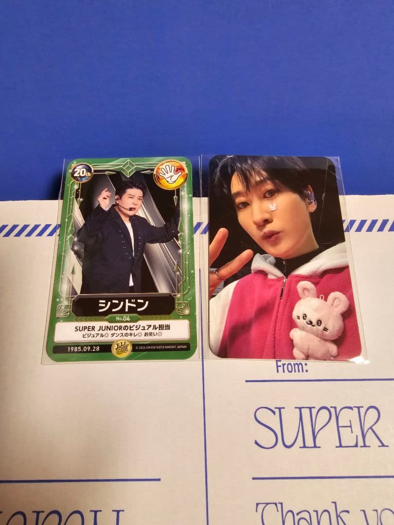 SUPER JUNIOR トレカ - メルカリ