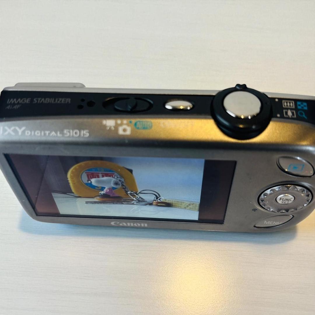 美品】Canon IXY DIGITAL 510 IS 美箱付 人気色シルバー - メルカリ