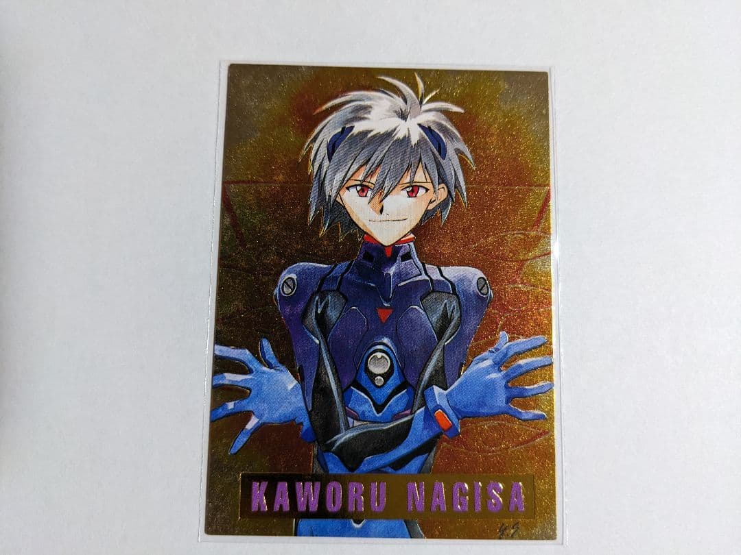 カードダスマスターズ エヴァンゲリオン 渚カヲル 抽選