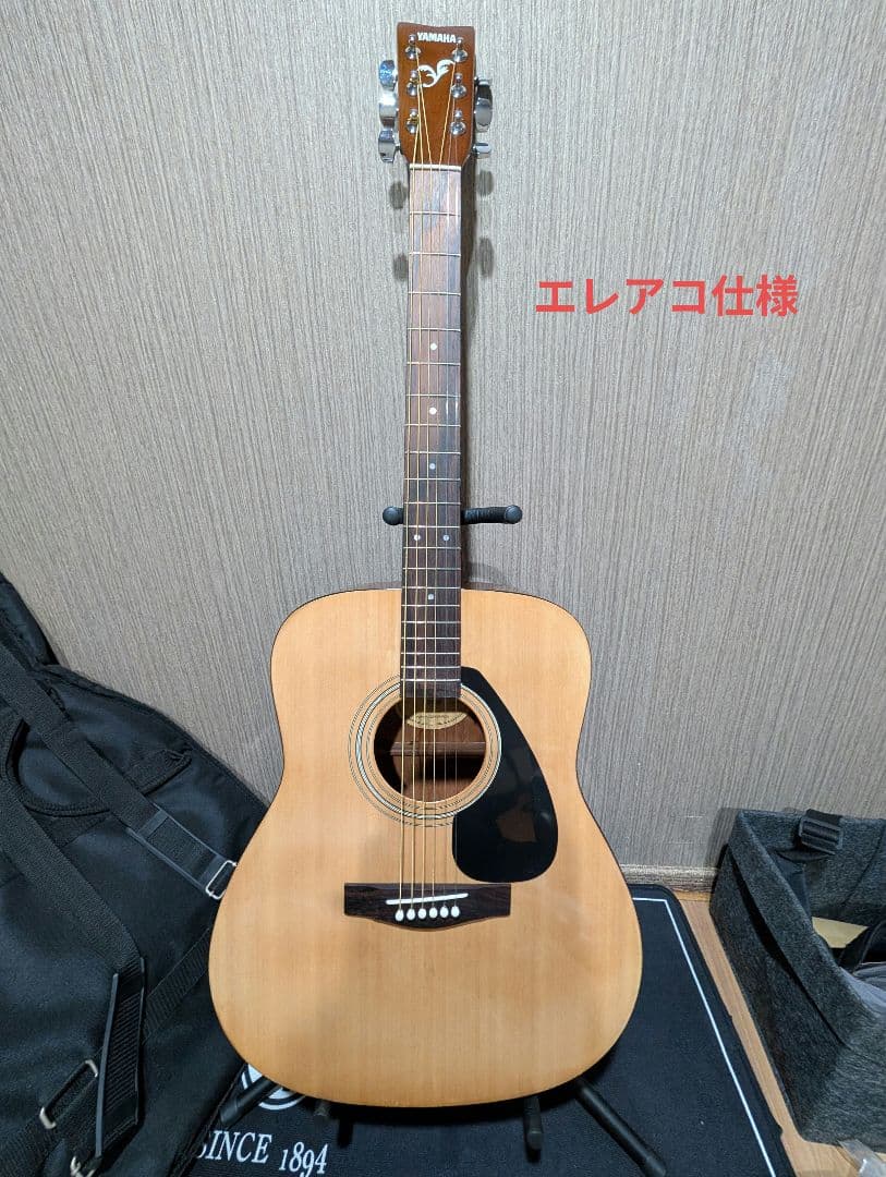 美品/YAMAHA　F310P 改チューナー付エレアコ　ケース付 美品/YAMAHA F310P 改チューナー付エレアコ ケース付 YAMAHA ヤマハ