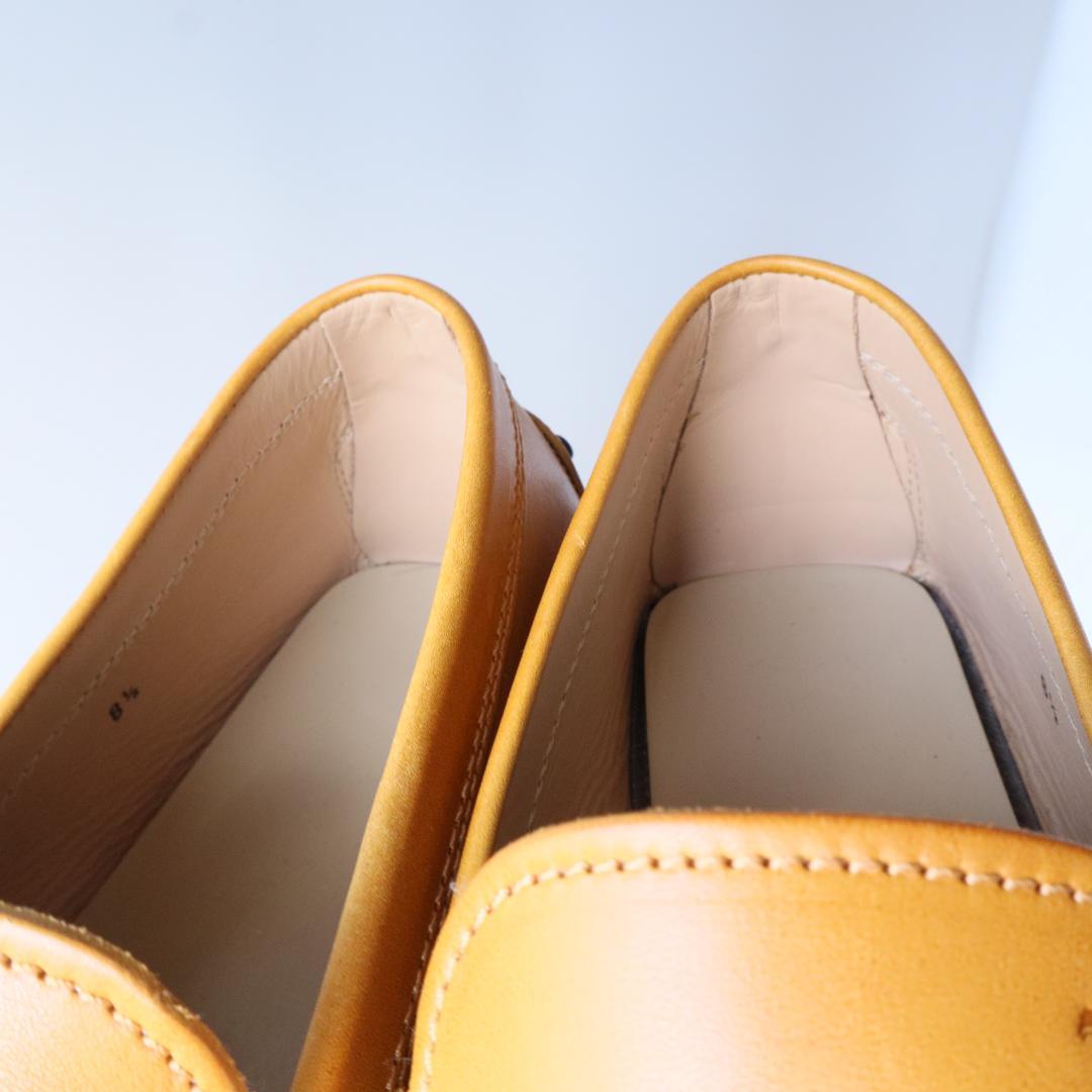 未使用トッズ　ゴンミーニ　イエローキャメル　8.5 27.5cm ドライビング