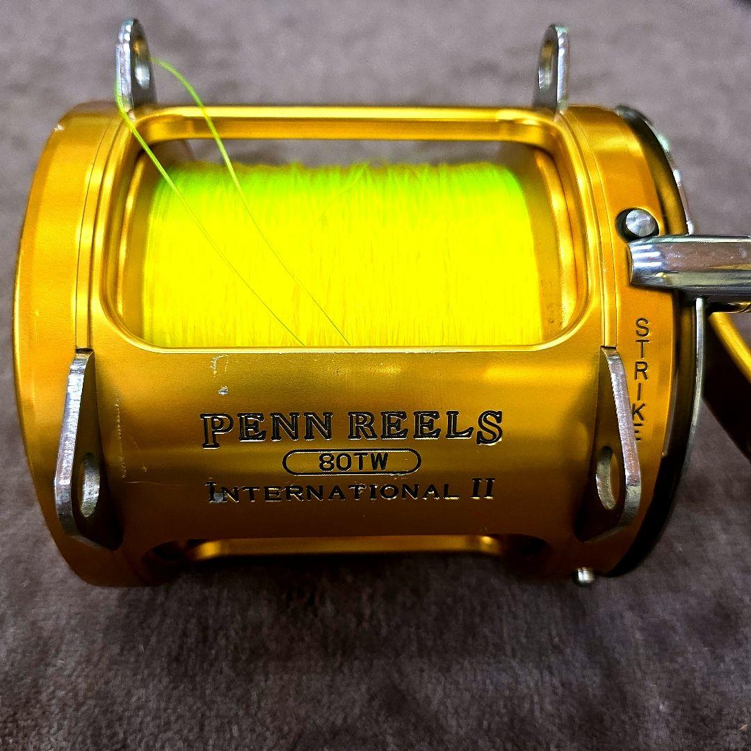 リール PENN 80TW INTERNATIONAL II Penn Reels International II 80TW Lever Drag Big Game Trolling USA