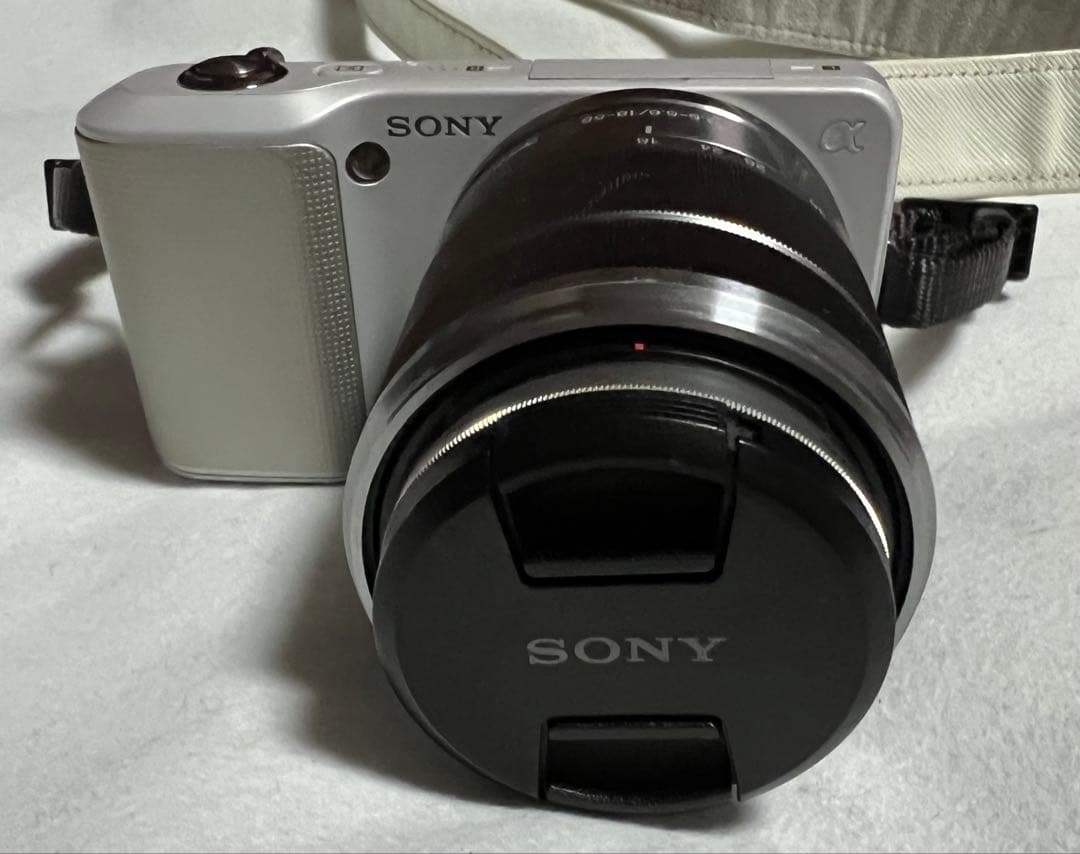 【可動品】SONY NEX-3 ミラーレス一眼カメラ NEX ソニー SONY NEX-3 18-55mm OSS レンズキット ブラック ミラーレス
