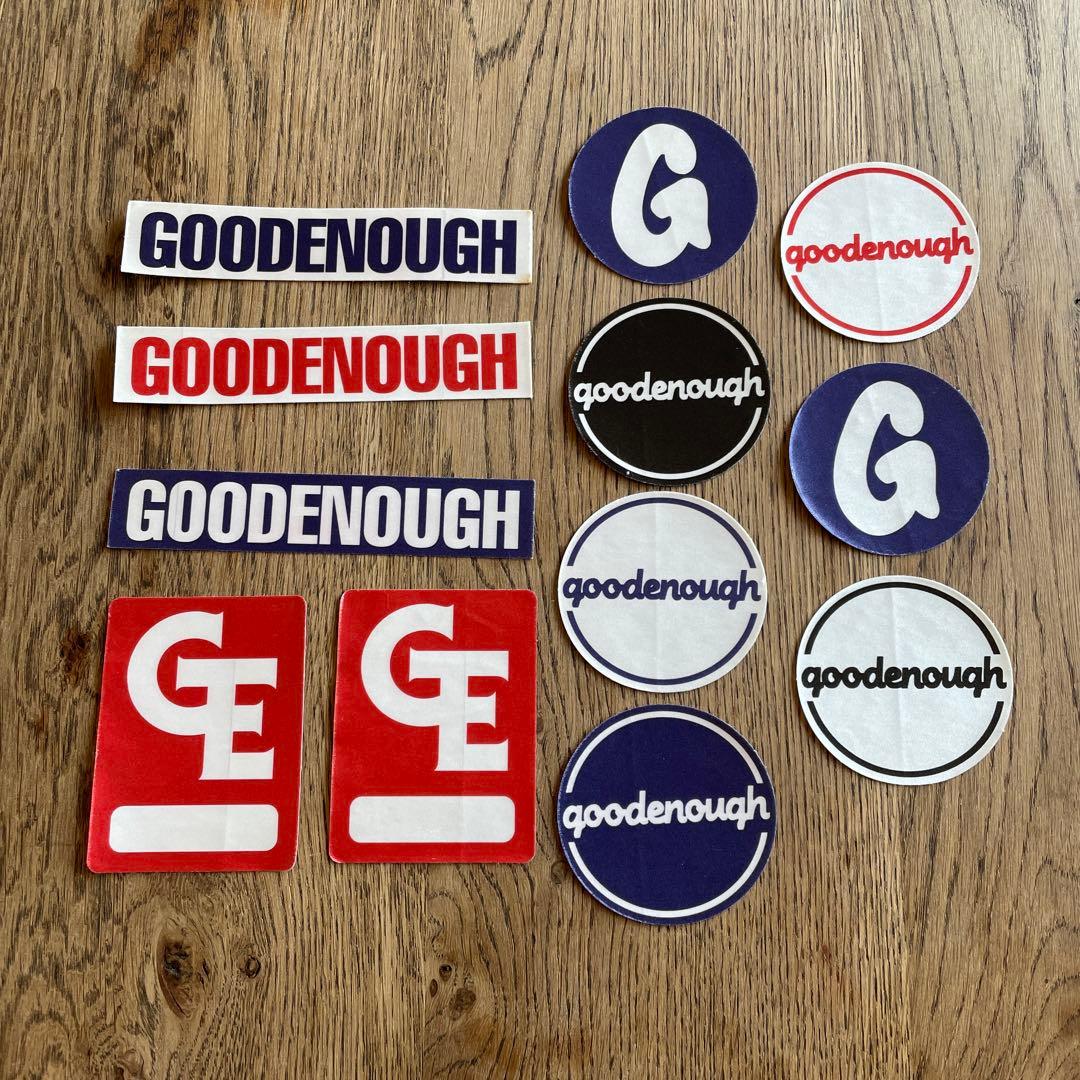 Good Enough (グッドイナフ) 布ステッカー12枚セット - メルカリ