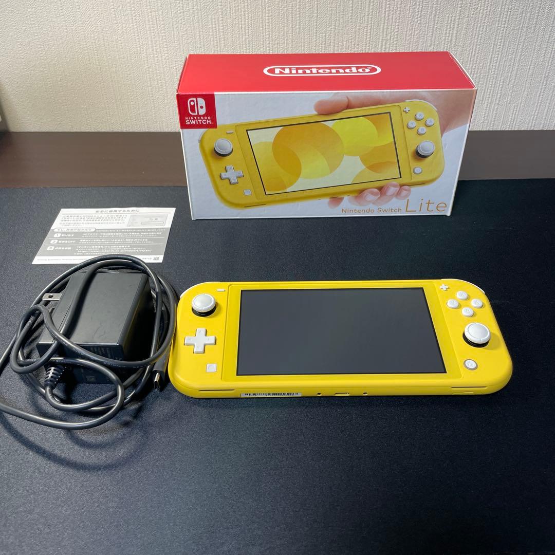 Nintendo Switch Lite ジャンク品　イエロー 充電器付き Nintendo Switch Light イエロー 充電器 箱付き - メルカリ