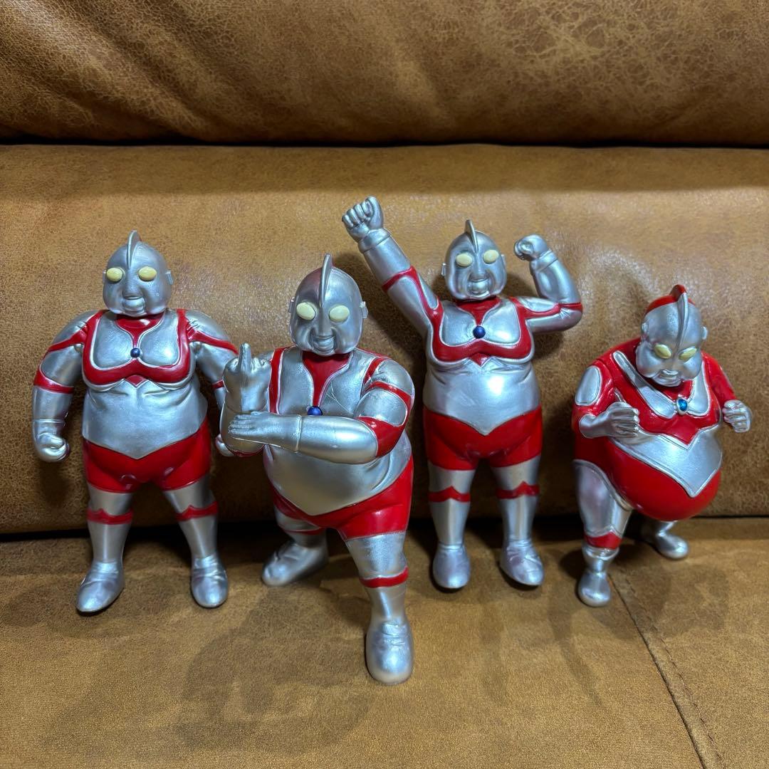 M*パ様 デブトラマン　4体　ウルトラマン　フィギュア 新品・即日発送】デブトラマン4体コンプリートセット フィギュア