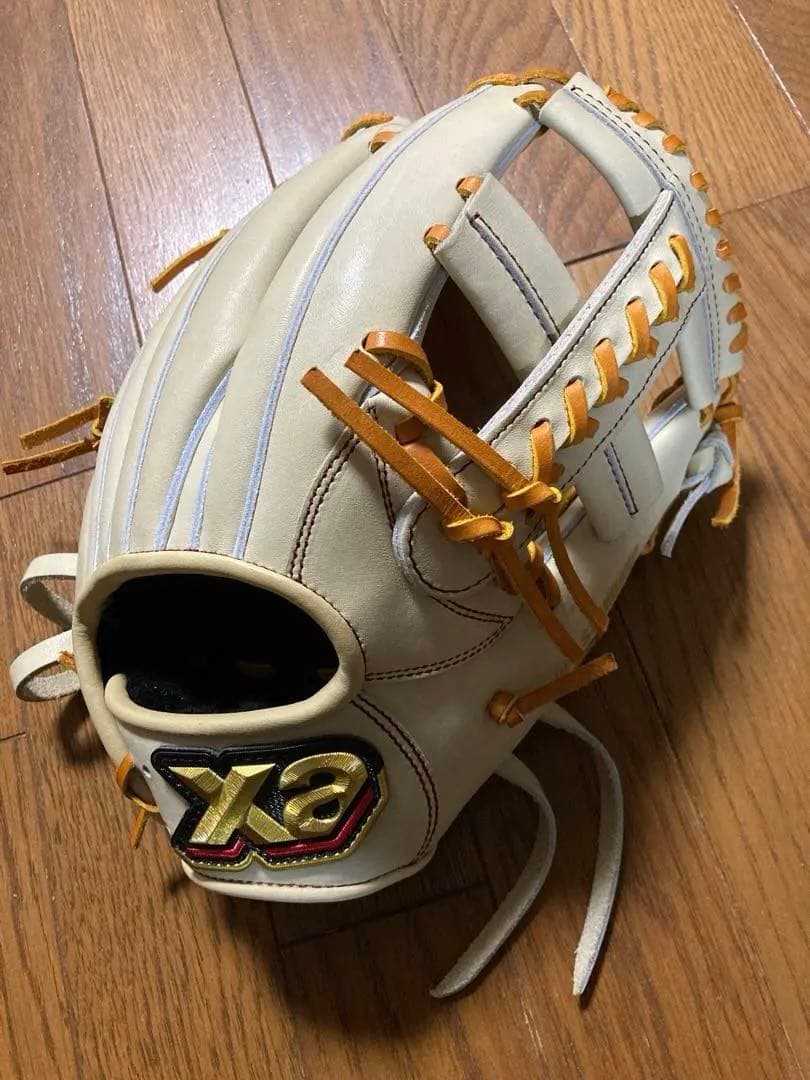 新品グローブ　硬式野球　日本製　ザナックス　内野手用　29センチ　土日限定値下げ 野球 ザナックス 硬式 グローブ グラブ トラストエックス 内野手用 右