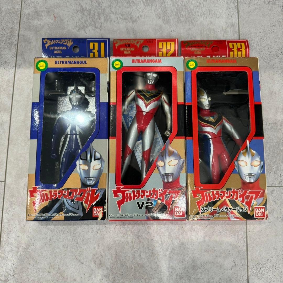 ウルトラマン ウルトラヒーローシリーズ ソフビ フィギア 箱・カード