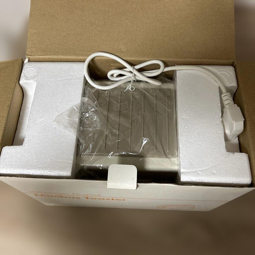 新品】フォルクスワーゲン ミニバス トースター ブルー (コンセント