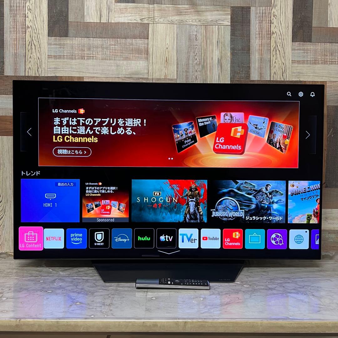 全国送料込❣️LG48型 4K有機ELテレビAIプロセッサー搭載ネットアプリ視聴可 48V型 4K有機ELテレビ LG OLED evo AI C5 | LG JP