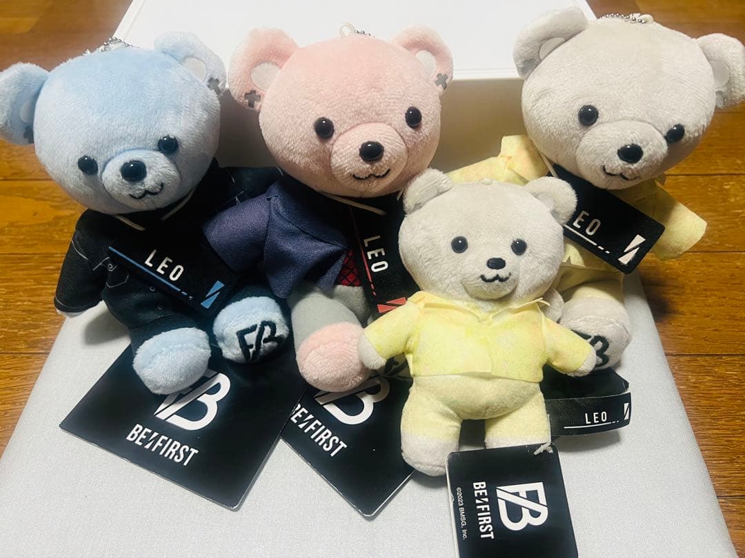 BE:FIRST ビーファースト レオ LEO クマ ぬいぐるみ4体 タグ付 - メルカリ