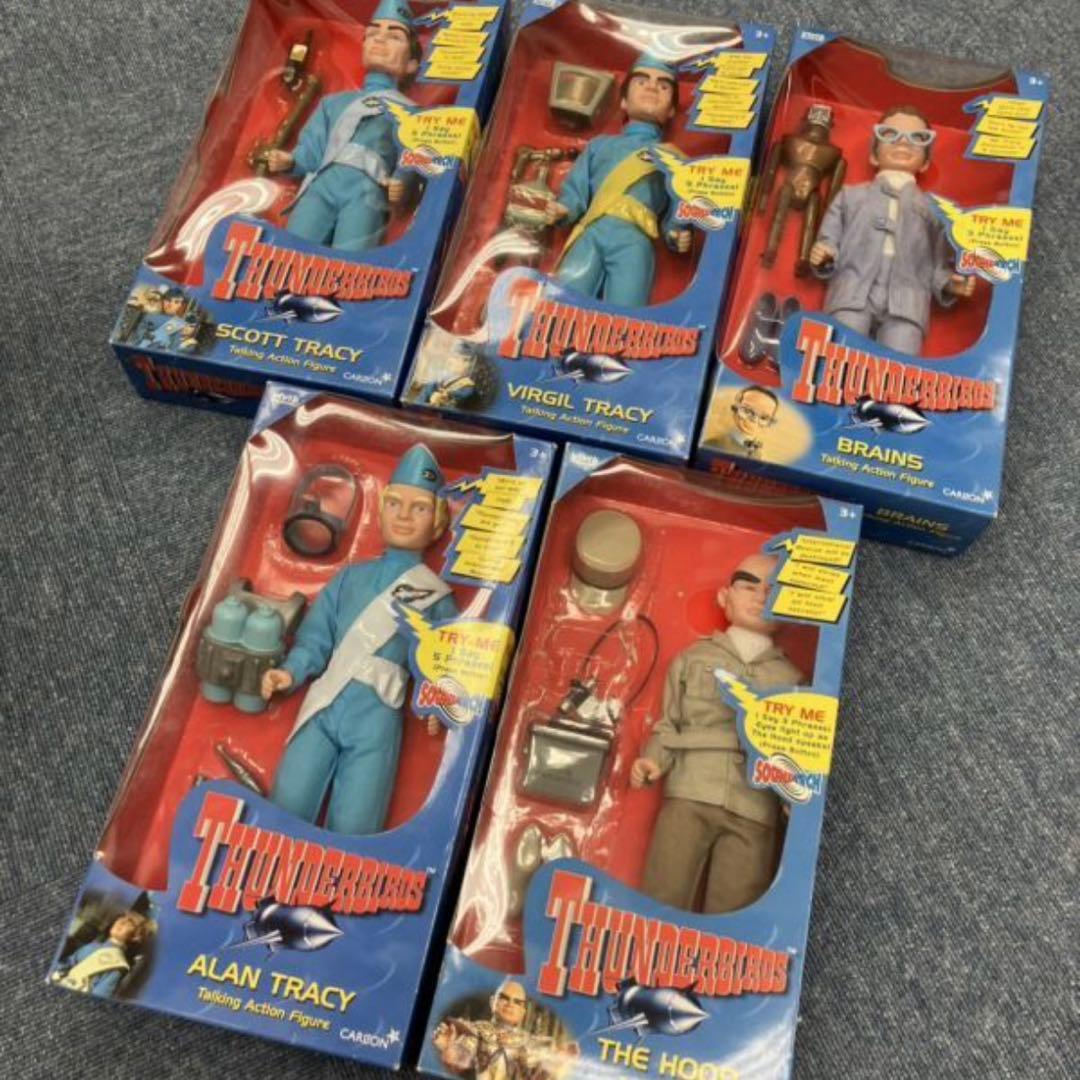 THUNDERBIRDS トーキングアクションフィギュアセット サンダーバード トーキングアクションフィギュア 5体セット | akasakabase