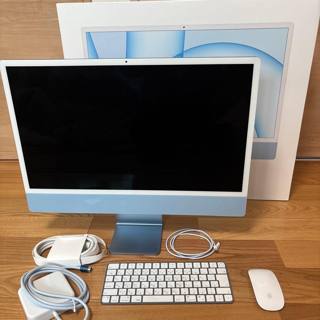 じょにーApple iMac 24インチ 2021 M1 Amazon.com: Apple 2021 iMac with Apple M1 Chip with 8-core CPU 24