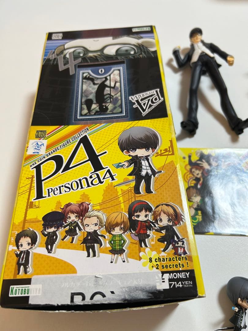 ペルソナ4 ワンコイングランデ 眼鏡BOX10体コンプ美品＋おまけ - メルカリ