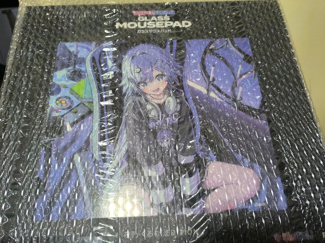 ぶいすぽっ！ ガラスマウスパッド 夜乃くろむ - メルカリ