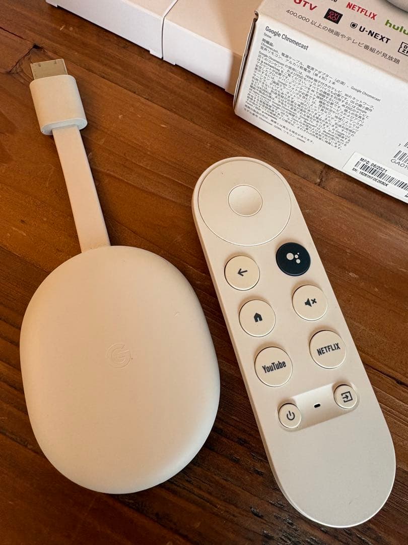 Chromecast with Google TV 4K ホワイト - メルカリ