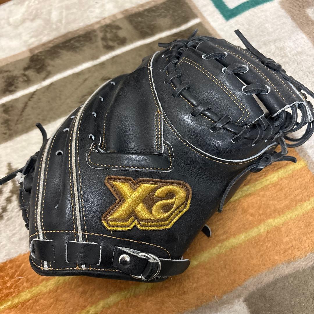 ザナックス ブラック 軟式キャッチャーミット 軟式ジュニア用キャッチャーミット 【MC1型】｜ザナックス公式