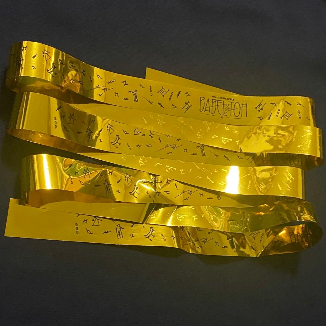 Mrs .GREEN APPLE ミセス バベルの塔 銀テープ 1本フル - メルカリ