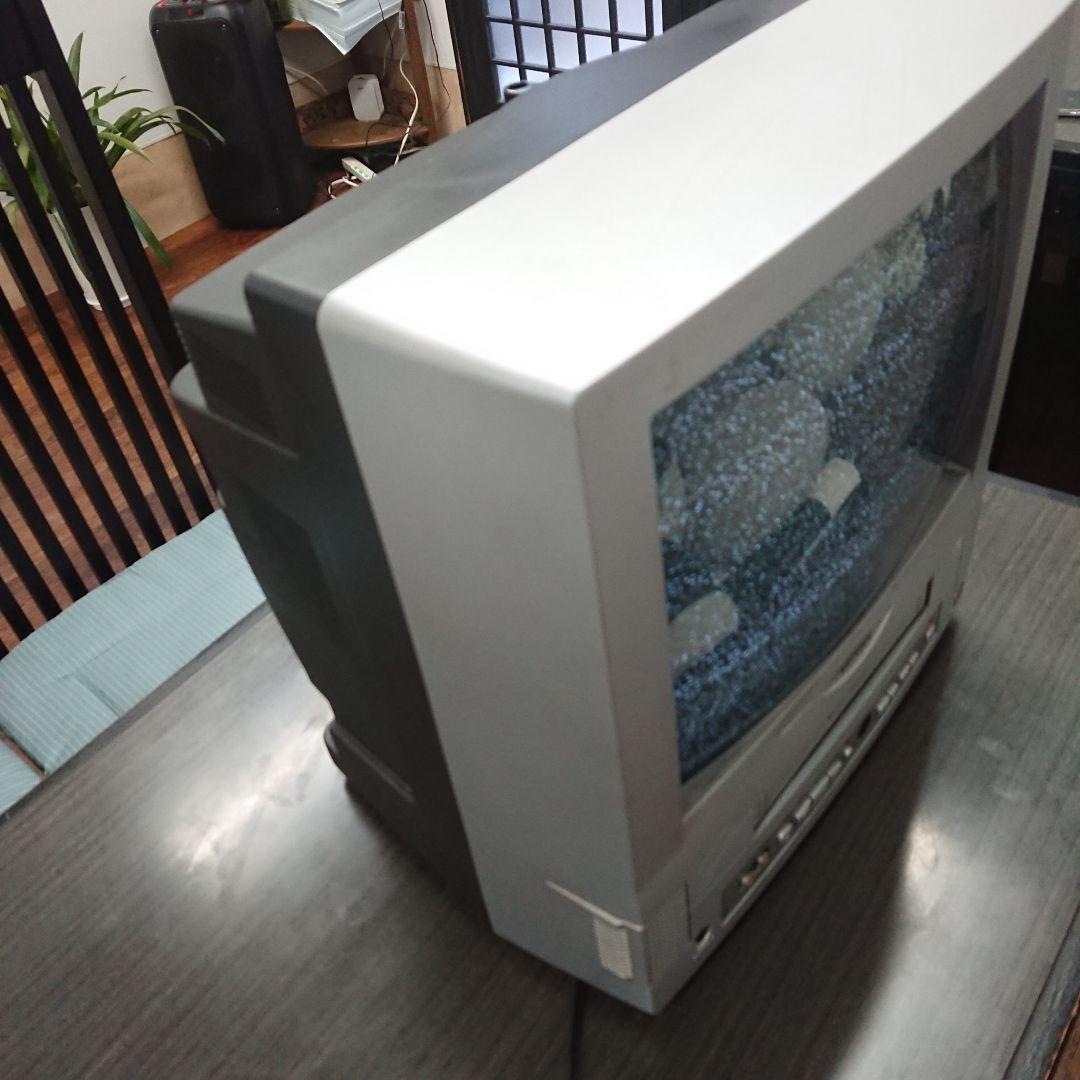 FUNAIフナイブラウン管テレビ14型ブラウン管テレビビデオ 動作品テレビ