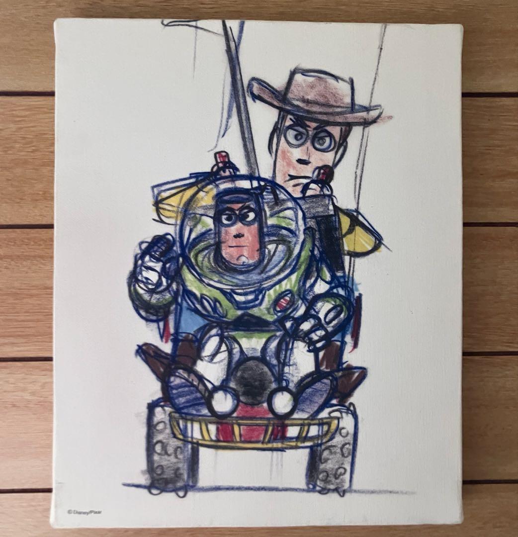 【キャンパスアート】トイストーリー Amazon.co.jp: トイストーリー アートパネル キャンバスアート