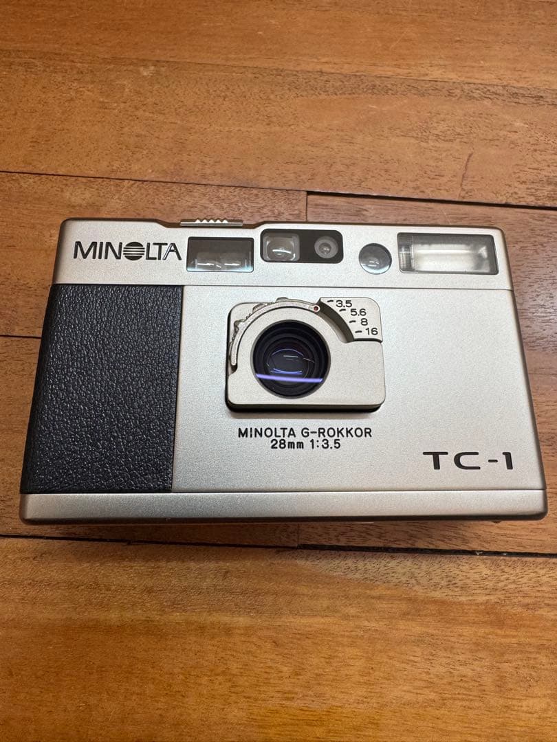 希少　MINOLTA TC-1 ミノルタ　ハードケース付 ミノルタ TC-1｜買取価格上昇。T2と双璧をなす高級コンパクト | イシイ