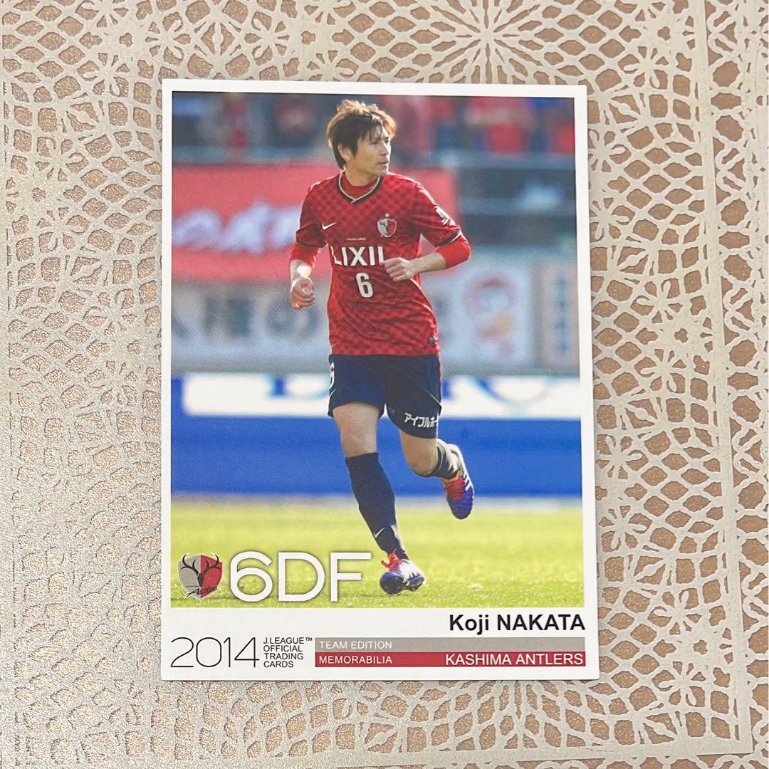 鹿島アントラーズ カード 中田浩二 サッカー Jリーグ - メルカリ