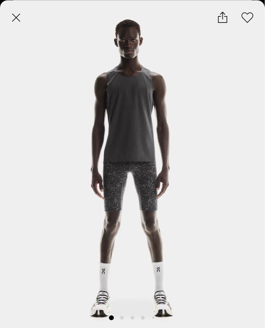 onランニングタンクトップ　サイズs On オン Tank-T ランニングタンクトップ ・タンクT Shadow｜Hay